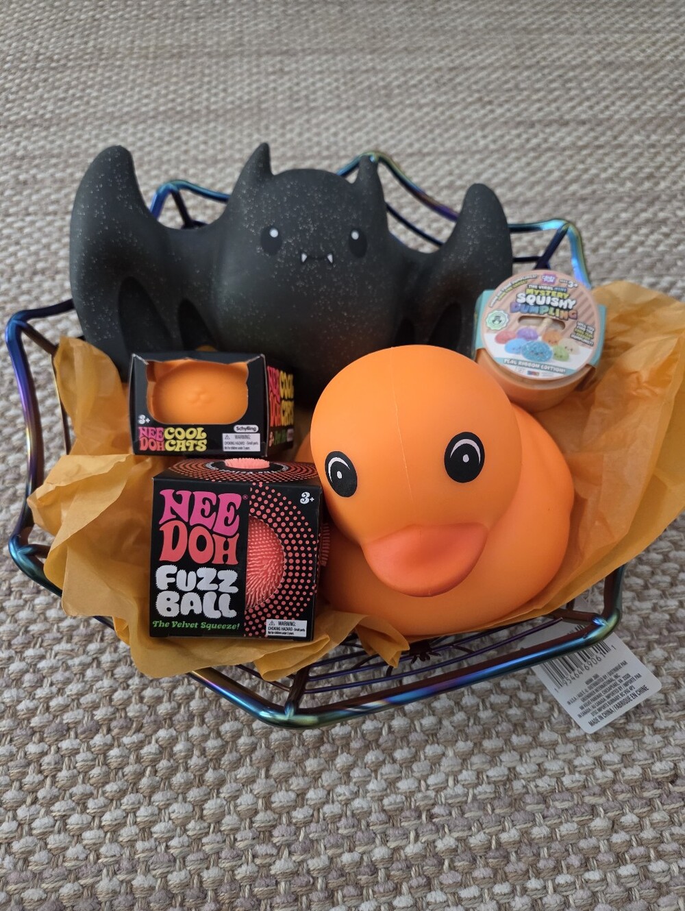 Needoh And Squishy  Boo Basket
